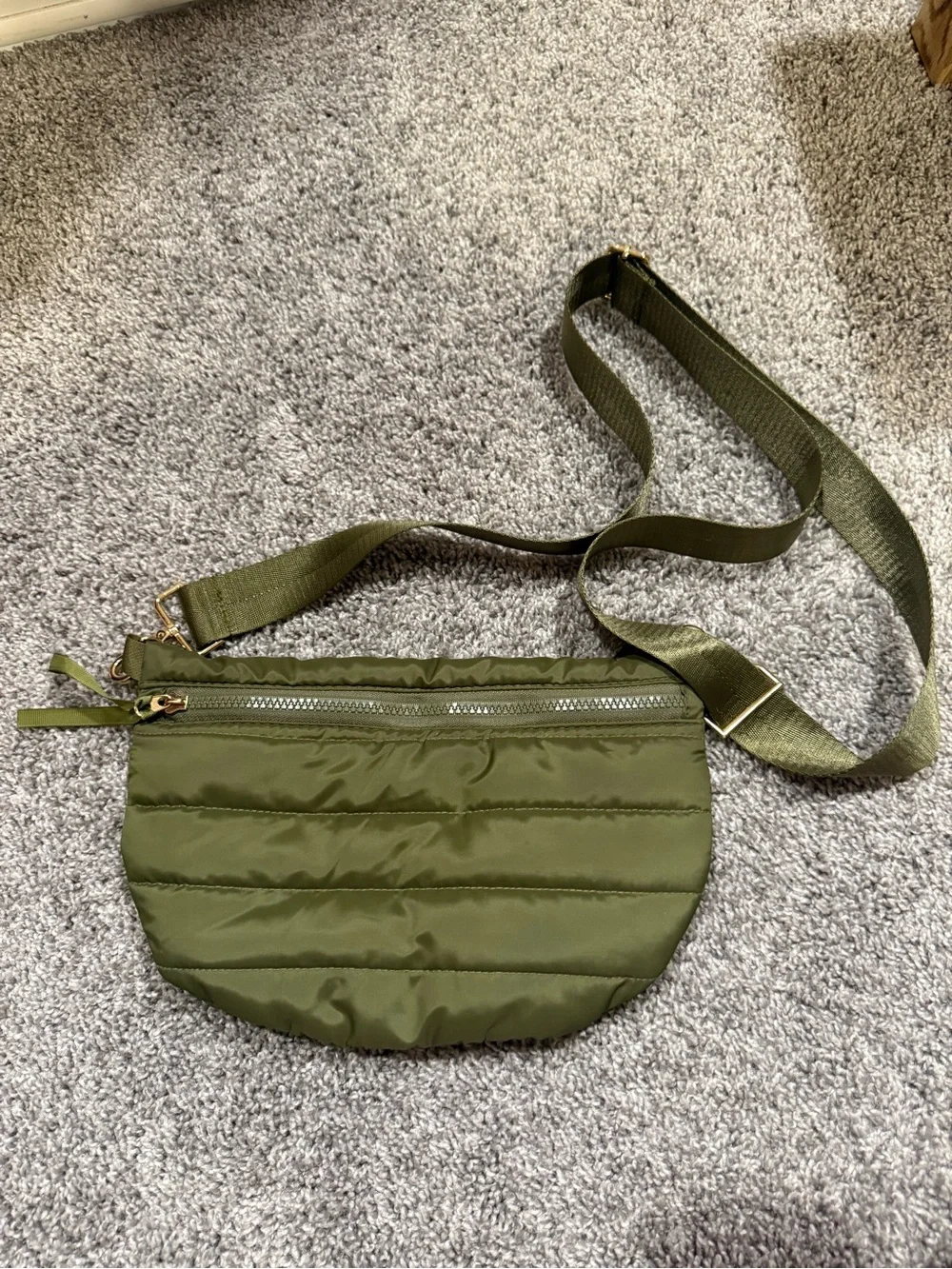 Olive Crossbody Bag - Women's Shoulder Purse